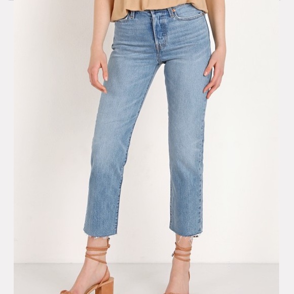 Levi's Wedgie Straight Jean - Rough Tide - Picture 1 of 6